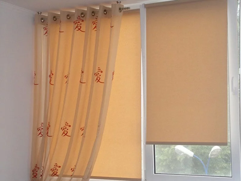 Рулонные шторы своими руками на пластиковые окна