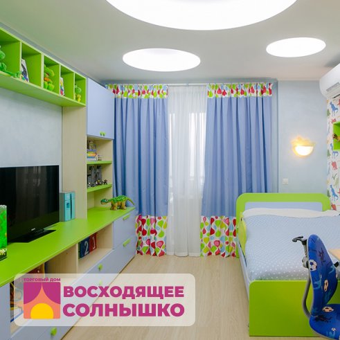 Шторы для детской комнаты, модель №24 : фото
